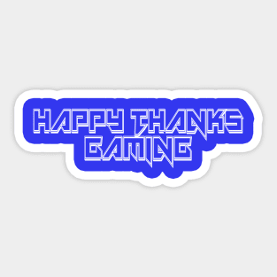 Happy Thanksgiving Thanksgaming Funny Video Game Controller Gift Sticker